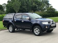 USED 2010 10 MITSUBISHI L200 2.5 DI-D 4X4 BARBARIAN LB DCB 1d 175 BHP ** NO VAT ** NO VAT ** CANOPY+2KEYS