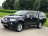 USED 2010 10 MITSUBISHI L200 2.5 DI-D 4X4 BARBARIAN LB DCB 1d 175 BHP ** NO VAT ** NO VAT ** CANOPY+2KEYS