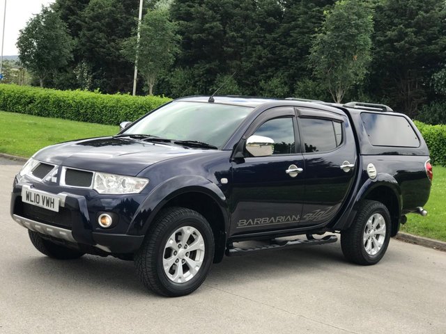 2010 10 Mitsubishi L200 2.5 DI-D 4X4 BARBARIAN LB DCB 1d 175 BHP