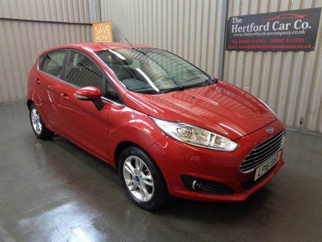 2016 16 Ford Fiesta 1.2 ZETEC 5d 81 BHP