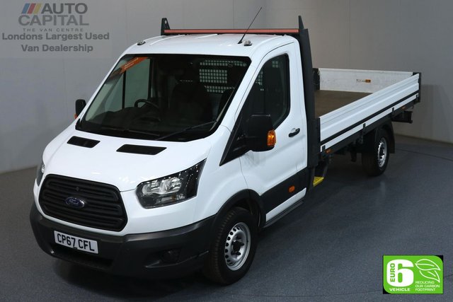 2018 67 FORD TRANSIT 2.0 350 L4 EXTRA LWB 129 BHP EURO 6 ENGINE DROPSIDE