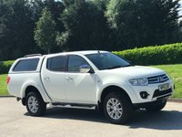 USED 2015 15 MITSUBISHI L200 2.5 DI-D 4X4 CHALLENGER LB DCB 1d 175 BHP FULL HISTORY  + 1 COMPANY OWNER