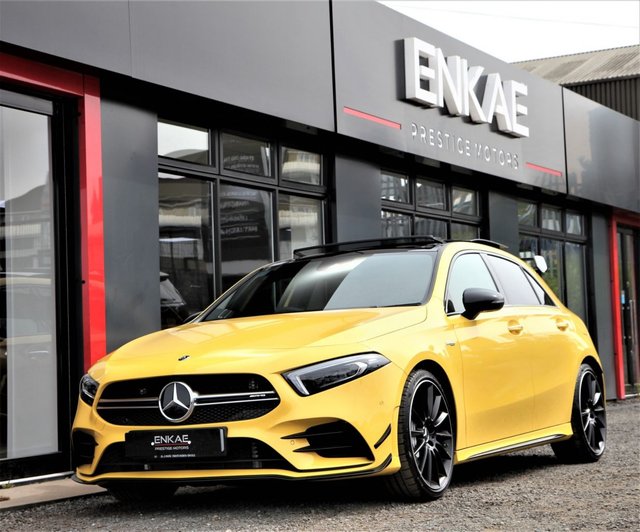 2019 68 Mercedes-Benz A Class 2.0 AMG A 35 4MATIC A35 PREMIUM PLUS 5d AUTO 302 BHP