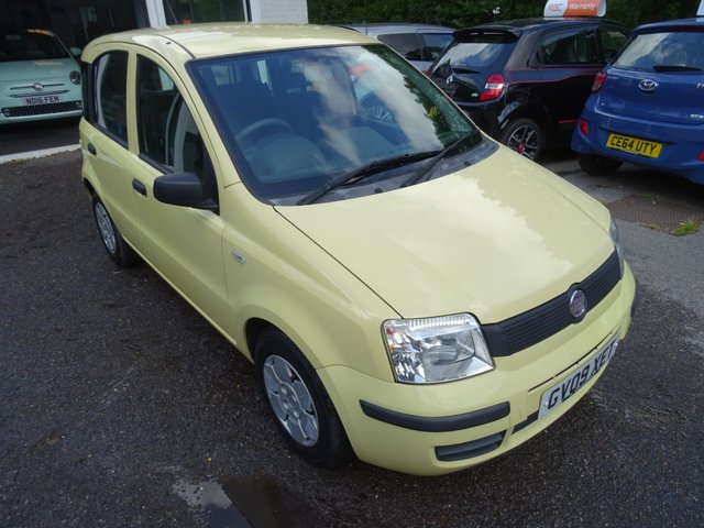 2009 09 Fiat Panda 1.1 ACTIVE ECO 5d 54 BHP