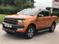USED 2018 18 FORD RANGER 3.2 WILDTRAK 4X4 DCB TDCI 1d AUTO 197 BHP STILL UNDER DEALER WARRANTY !!