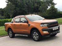 USED 2018 18 FORD RANGER 3.2 WILDTRAK 4X4 DCB TDCI 1d AUTO 197 BHP STILL UNDER DEALER WARRANTY !!