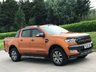 USED 2018 18 FORD RANGER 3.2 WILDTRAK 4X4 DCB TDCI 1d AUTO 197 BHP STILL UNDER DEALER WARRANTY !!