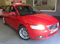 USED 2012 12 VOLVO V50 1.6 DRIVE SE LUX EDITION NAV  Satnav......Heated Leather Seats