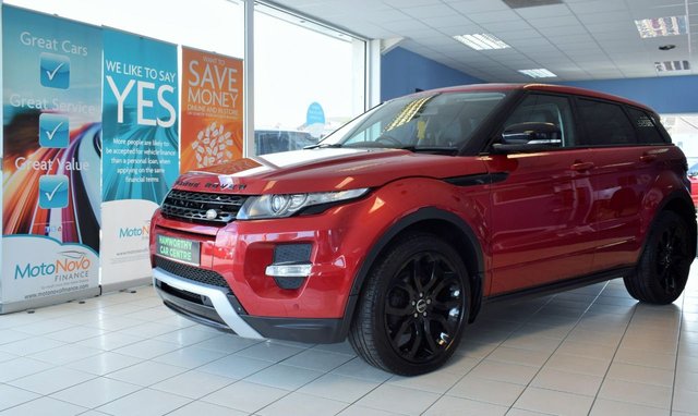 2013 62 Land Rover Range Rover Evoque 2.2 SD4 DYNAMIC LUX 5d AUTO 190 BHP BLACK STYLING PACK