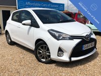 USED 2014 64 TOYOTA YARIS 1.3 VVT-I ICON 5d 99 BHP Low Mileage 5 door Economical Petrol Yaris