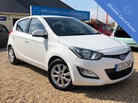 USED 2014 14 HYUNDAI I20 1.2 ACTIVE 5d 84 BHP Bright 5 door Low Mileage i20 in White