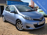 USED 2012 12 TOYOTA YARIS 1.3 VVT-I TR AUTOMATIC 5 DOOR Low Mileage Petrol Automatic with Reverse Camera