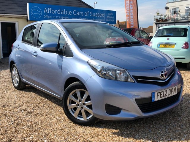2012 12 Toyota Yaris 1.3 VVT-I TR AUTOMATIC 5 DOOR