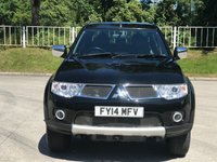 USED 2014 14 MITSUBISHI L200 2.5 DI-D 4X4 BARBARIAN LB DCB 1d 175 BHP SAT NAV + CAMERA *** NO VAT ***