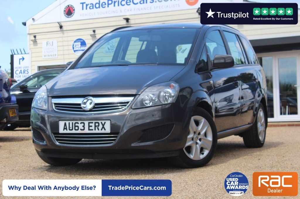 View our VAUXHALL ZAFIRA