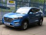 USED 2016 16 HYUNDAI TUCSON 1.7 CRDI SE NAV BLUE DRIVE 5dr Sat nav Rear camera Cruise Bluetooth & audio Finance arranged Part exchange available Open 7 days