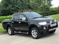 USED 2010 60 MITSUBISHI L200 2.5 DI-D 4X4 BARBARIAN LB DCB 1d AUTO 175 BHP ** NO VAT ** NO VAT +   LOW MILES