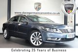 USED 2012 12 VOLKSWAGEN CC 2.0 GT TDI BLUEMOTION TECHNOLOGY 4DR 138 BHP full vw service history *NO ADMIN FEES * FINISHED IN STUNNING METALIC GREY WITH FULL LEATHER INTERIOR + FULL VW SERVICE HISTORY + SATELLITE NAVIGATION + BLUETOOTH + DAB RADIO + HEATED SEATS + CRUISE CONTROL + HEATED MIRRORS + PARKING SENSORS + 18" ALLOY WHEELS