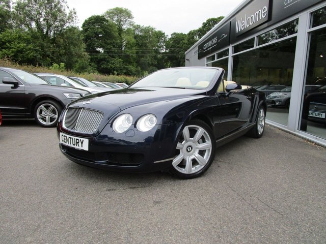 2007 07 Bentley Continental 6.0 GTC 2d AUTO 550 BHP