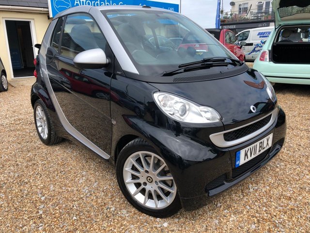 2011 11 Smart Fortwo Cabrio 1.0 PASSION MHD 2d AUTO 71 BHP