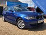 USED 2009 09 BMW 1 SERIES 2.0 116D ES 3d 114 BHP Presented in Metallic Le Mans Blue