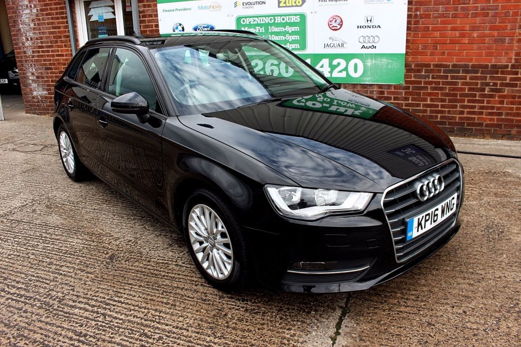 2016 16 AUDI A3 1.6 TDI SE TECHNIK 5d 109 BHP