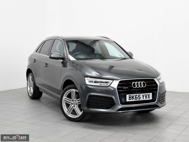 2015 65 Audi Q3 2.0 TDI QUATTRO S LINE PLUS 5d AUTO 182 BHP
