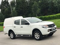 USED 2016 66 MITSUBISHI L200 2.4 DI-D 4X4 4LIFE DCB 1d 151 BHP PRICE 12375 + VAT 2475 TOTAL =14850