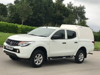 USED 2016 66 MITSUBISHI L200 2.4 DI-D 4X4 4LIFE DCB 1d 151 BHP PRICE 12375 + VAT 2475 TOTAL =14850