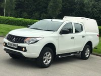 USED 2016 66 MITSUBISHI L200 2.4 DI-D 4X4 4LIFE DCB 1d 151 BHP PRICE 12375 + VAT 2475 TOTAL =14850