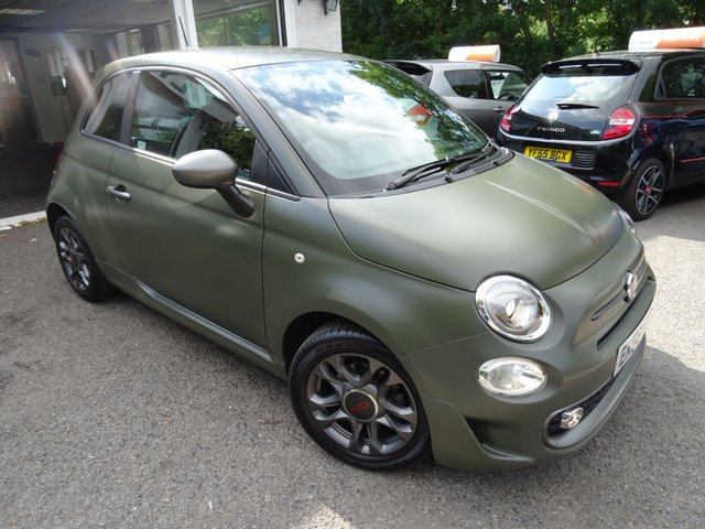2016 66 Fiat 500 0.9 TWINAIR S (SPORT) 3d 105 BHP NEW SHAPE