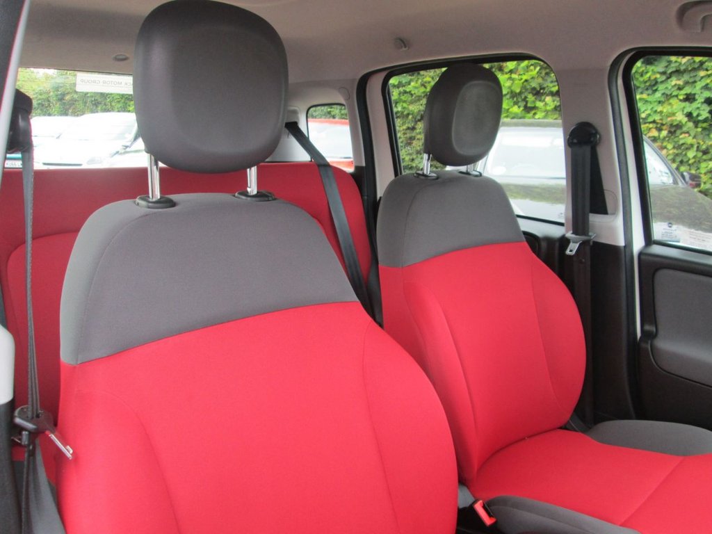 Fiat Panda 06 12 Front Rear Car Full Set Seat Covers Cloth Black Gtti Gm