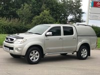 USED 2010 10 TOYOTA HI-LUX 3.0 INVINCIBLE 4X4 D-4D DCB 1d AUTO 169 BHP FULL LEATHER + SAT NAV ** NO VAT **