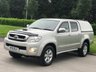 USED 2010 10 TOYOTA HI-LUX 3.0 INVINCIBLE 4X4 D-4D DCB 1d AUTO 169 BHP FULL LEATHER + SAT NAV ** NO VAT **