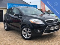USED 2010 60 FORD KUGA 2.0 ZETEC TDCI Stunning Kuga in Panther Black with Alloys