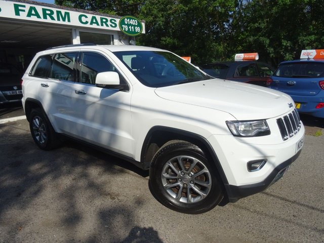 2014 64 Jeep Grand Cherokee 3.0 V6 CRD LIMITED 5d AUTOMATIC 4x4 247 BHP FOUR WHEEL DRIVE