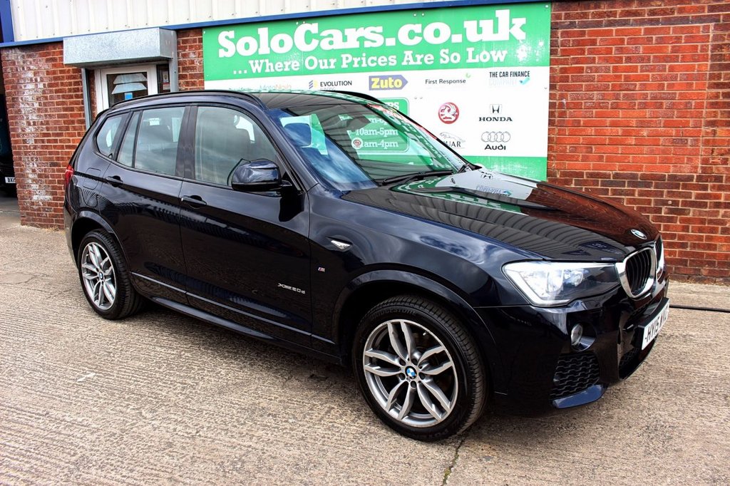 2015 15 BMW X3 2.0 XDRIVE20D M SPORT 5d 188 BHP