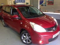 USED 2012 12 NISSAN NOTE 1.6 N-TEC SATNAV ....Very Low Miles.....Satnav