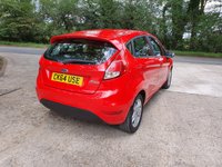 USED 2014 64 FORD FIESTA 1.2 ZETEC 5d 81 BHP ZERO DEPOSIT FINANCE AVAILABLE