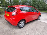 USED 2014 64 FORD FIESTA 1.2 ZETEC 5d 81 BHP ZERO DEPOSIT FINANCE AVAILABLE