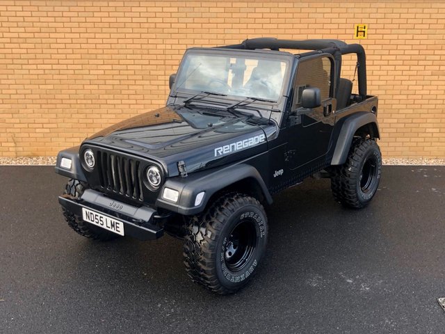 2005 55 Jeep Wrangler RENEGADE LTD // 4.0L // 4x4 // Convertible // 174 BHP // LPG // px swap
