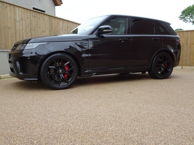 2019 19 Land Rover Range Rover Sport 5.0L SVR 5d AUTO 567 BHP