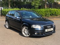 USED 2011 11 AUDI A3 2.0 SPORTBACK TDI S LINE 5d 138 BHP 