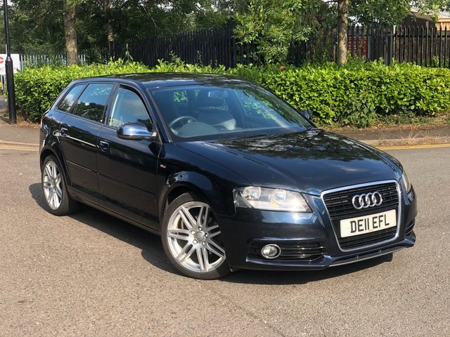 2011 11 Audi A3 2.0 SPORTBACK TDI S LINE 5d 138 BHP
