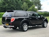 USED 2013 MITSUBISHI L200 2.5 DI-D 4X4 BARBARIAN LB DCB 1d 175 BHP ** NO VAT ** FULL LEATHER + CANOPY