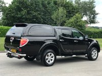 USED 2013 MITSUBISHI L200 2.5 DI-D 4X4 BARBARIAN LB DCB 1d 175 BHP ** NO VAT ** FULL LEATHER + CANOPY