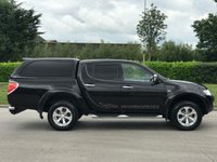 USED 2013 MITSUBISHI L200 2.5 DI-D 4X4 BARBARIAN LB DCB 1d 175 BHP ** NO VAT ** FULL LEATHER + CANOPY