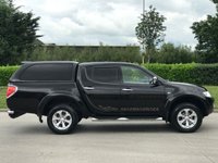 USED 2013 MITSUBISHI L200 2.5 DI-D 4X4 BARBARIAN LB DCB 1d 175 BHP ** NO VAT ** FULL LEATHER + CANOPY