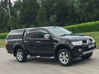 USED 2013 MITSUBISHI L200 2.5 DI-D 4X4 BARBARIAN LB DCB 1d 175 BHP ** NO VAT ** FULL LEATHER + CANOPY