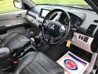 USED 2013 MITSUBISHI L200 2.5 DI-D 4X4 BARBARIAN LB DCB 1d 175 BHP ** NO VAT ** FULL LEATHER + CANOPY